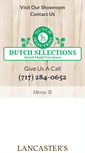 Mobile Screenshot of dutchselections.com